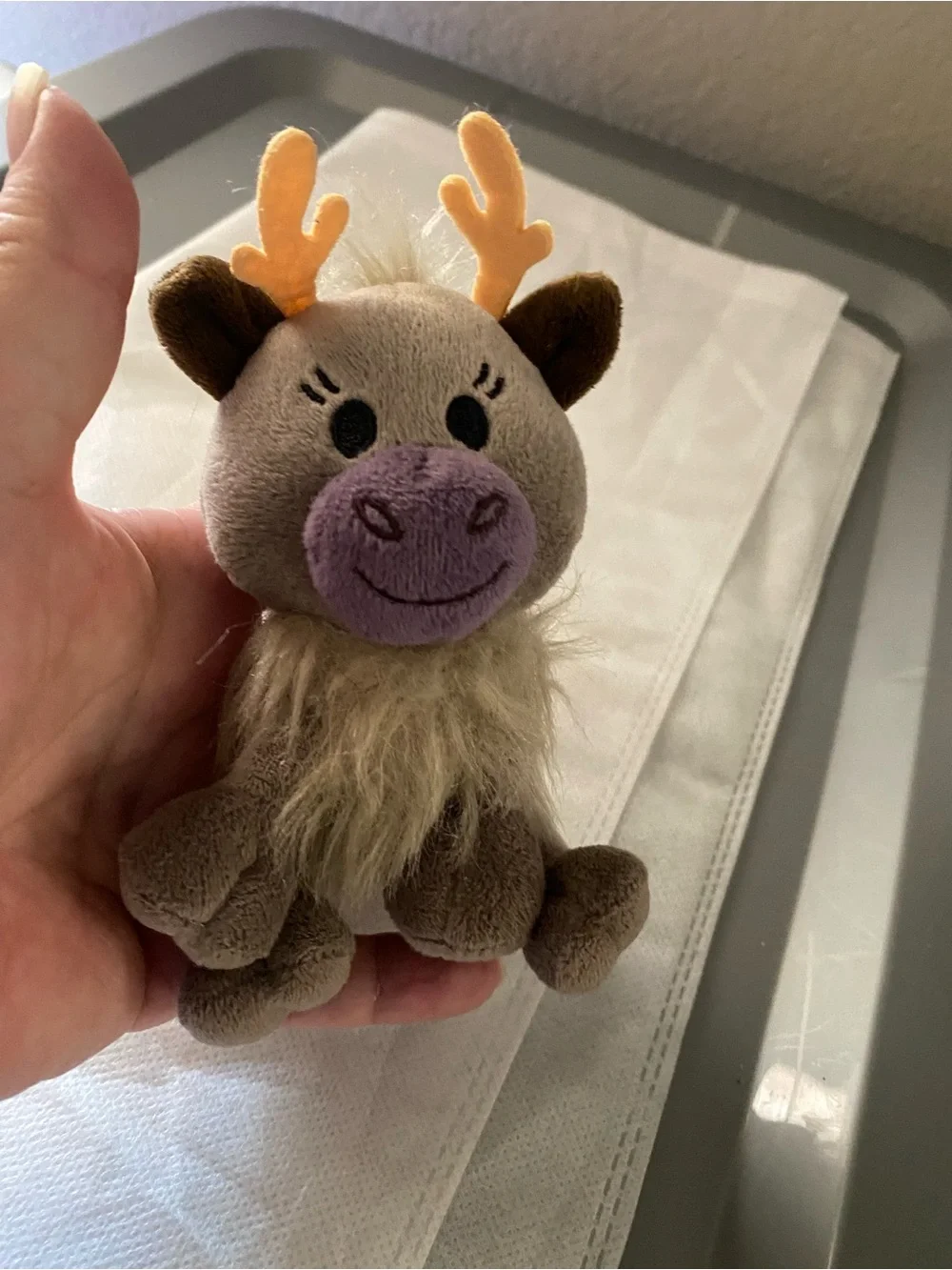 Disney Frozen Plush Beanie Toys Lot Hallmark Anna Elsa Sven Stuffed Animals